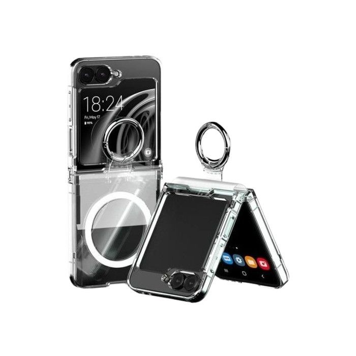 Obal Mercury Magsafe Pro Rng Case Samsung Galaxy Z Flip6 5G F741 transparentný