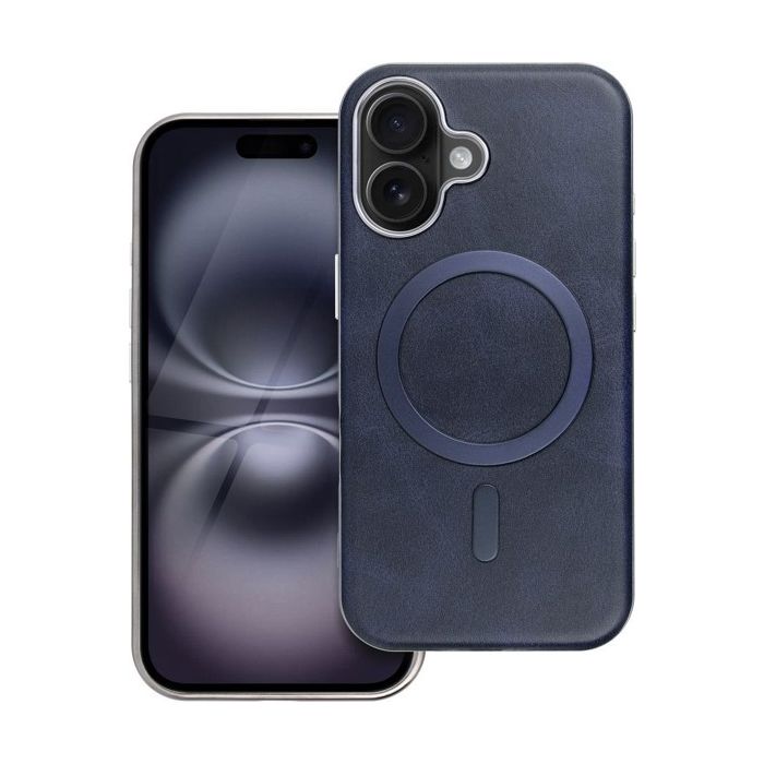 Obal GENTLEMAN MAG COVER Case MagSafe Apple iPhone 16 Pro modrý