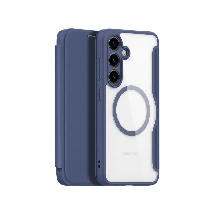 Obal Dux Ducis Skin X Pro Book MagSafe Samsung Galaxy S24 5G S921 modrý