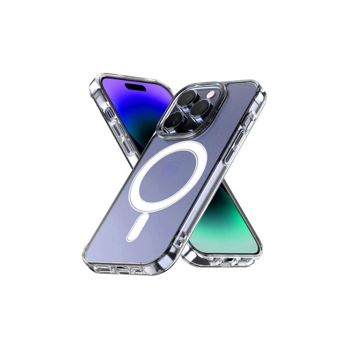 Obal Mercury JelHard MagSafe Apple iPhone 15 transparentný