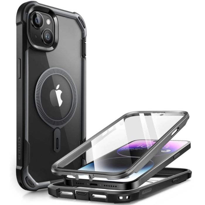 Obal Supcase IBLSN Ares Mag MagSafe Apple iPhone 15 čierny