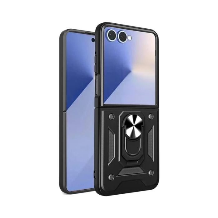 Obal Hybrid Armor Camshield Samsung Galaxy Z Flip7 5G F751 čierny