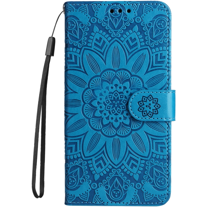 Obal MEZZO Book Motorola Moto G05/E15 mandala modrý