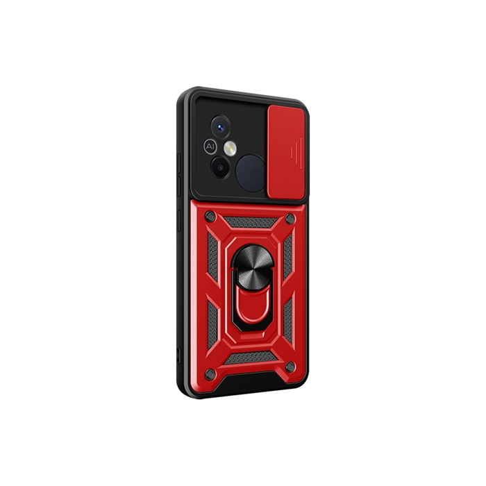 Obal Camshield Ring Armor Xiaomi Redmi A5 červený