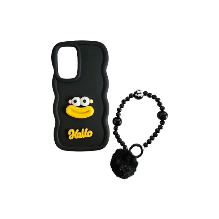 Obal 3D TPU Samsung Galaxy A36 5G A366/A56 5G A566 face čierny