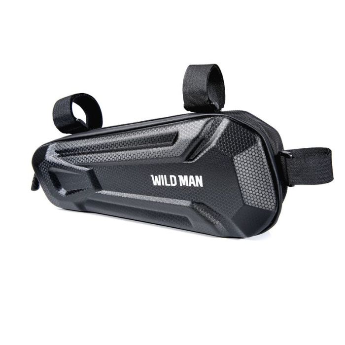 WILDMAN XT9, taška na bicykel na rám 1.8L, čierna