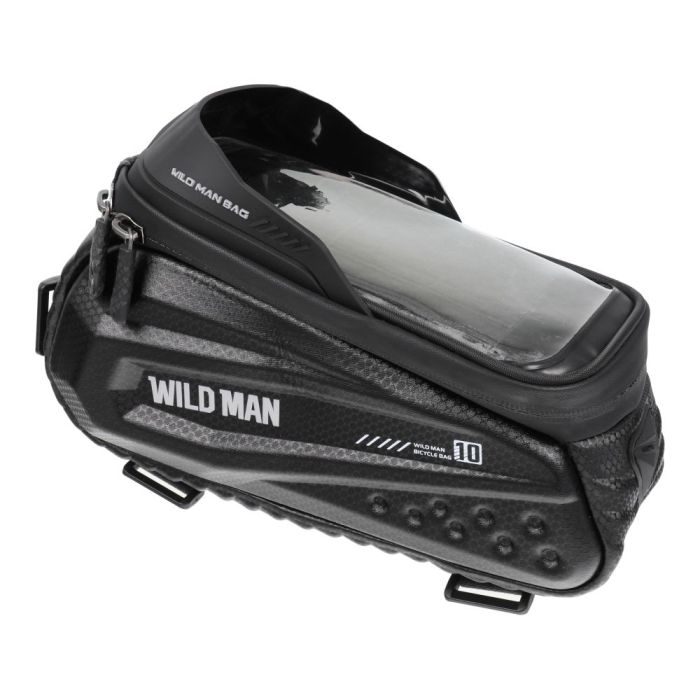 WILDMAN ES10, taška na bicykel na rám 1.2L (4-7), čierna