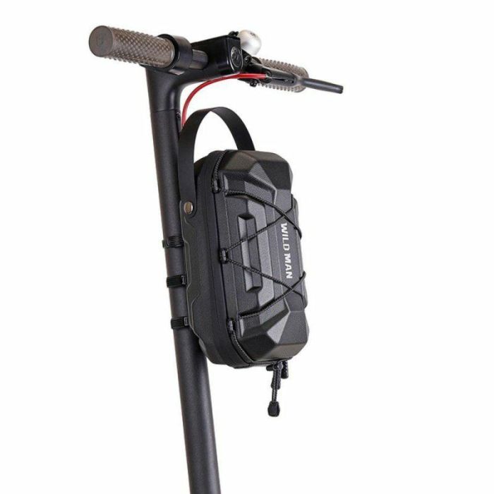 WILDMAN GD6X Plus, taška na kolobežku/bicykel na rám 3L, čierna