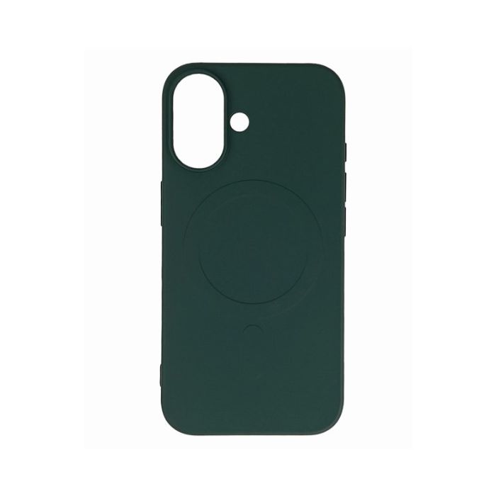 Obal Liquid Silicone MagSafe Apple iPhone 16e zelený