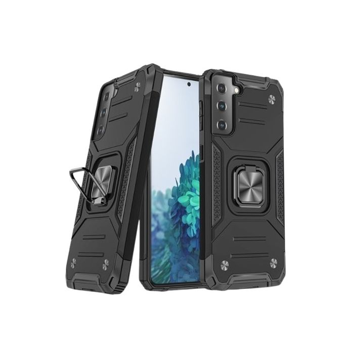 Obal Ring Armor Samsung Galaxy S21 5G G991 čierny