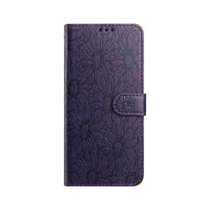 Obal MEZZO Book Xiaomi Redmi A5 sedmokráska tmavo fialový