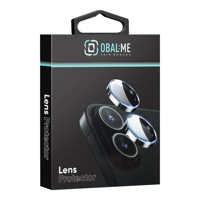 Ochranné sklo na fotoaparát OBAL:ME Lens Protector Apple iPhone 17 modré