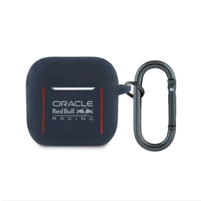 Obal Red Bull Silikón Apple AirPods 4 RBA4SIVSV modrý
