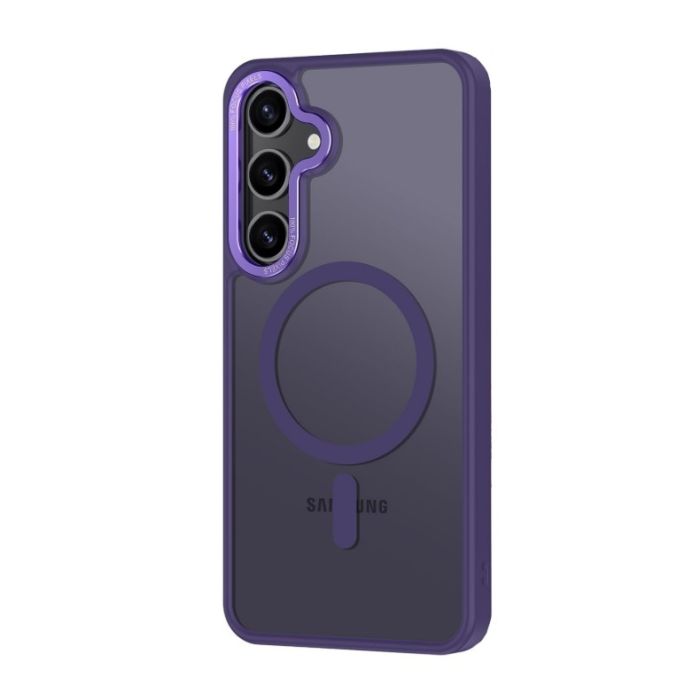 Obal SWISSTEN MagStick FLEX Samsung Galaxy S24 5G S921 fialový