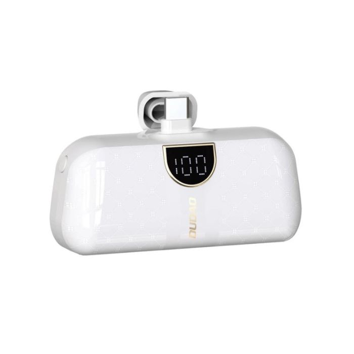 Dudao K20SC mini 5000mAh 2xUSB-C biela