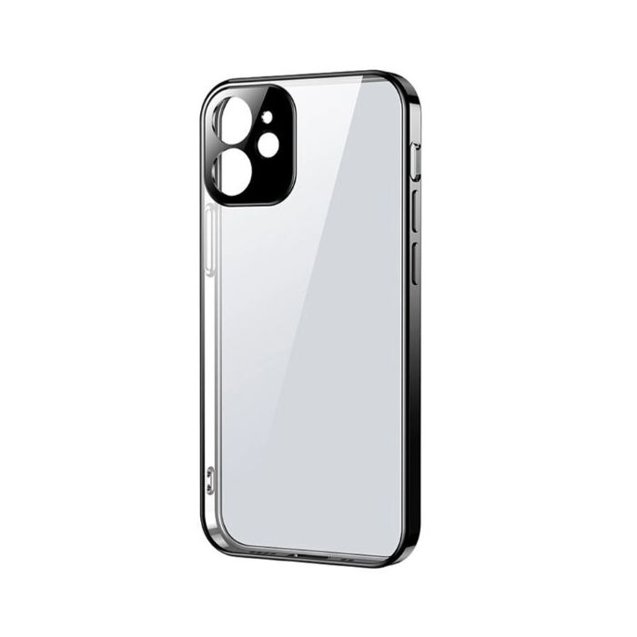 Obal Joyroom New Beauty Thin Apple iPhone 12 mini transparentno-čierny