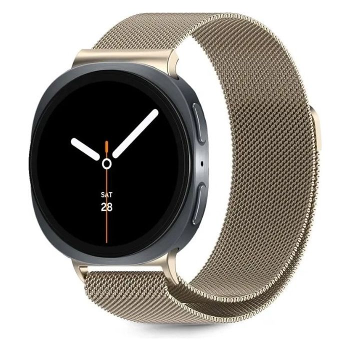 Remienok Tech-Protect Milaneseband Samsung Galaxy Watch 8/Classic 40/44/46mm zlatý