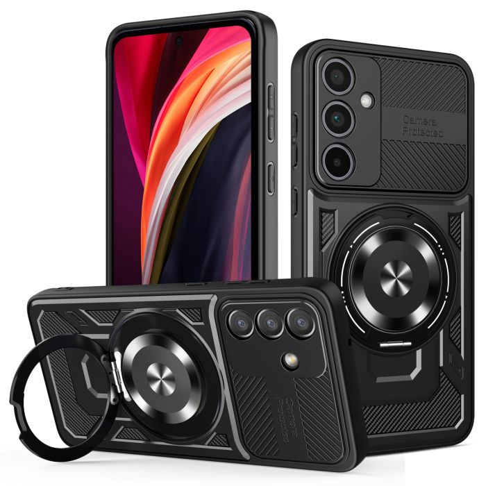 Defender Armor Magsfe TPU/TPC Samsung A36/A56 - čierne