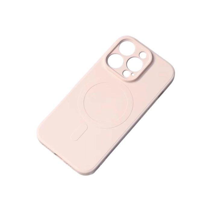 Obal MagSafe Silicone Apple iPhone 14 Pro Max ružový