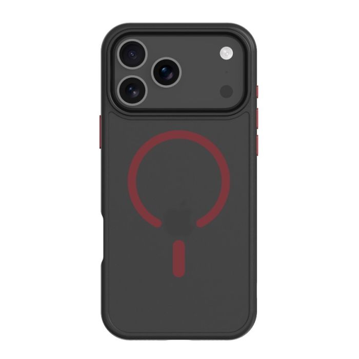 Obal Tactical MagForce Hyperstealth 2.0 Apple iPhone 17 Pro Max čierno-červený