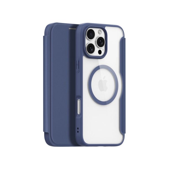 Obal Dux Ducis Skin X Pro Book MagSafe Apple iPhone 16 Pro Max modrý