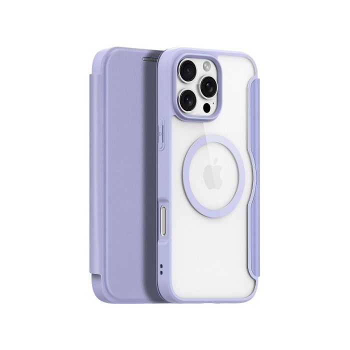 Obal Dux Ducis Skin X Pro Book MagSafe Apple iPhone 16 Pro Max fialový