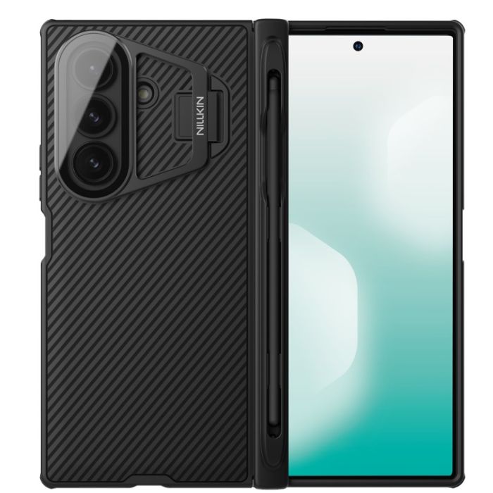 Obal Nillkin CamShield Prop Pen Slot Transparent Lens Samsung Galaxy Z Fold7 5G F966 čierny