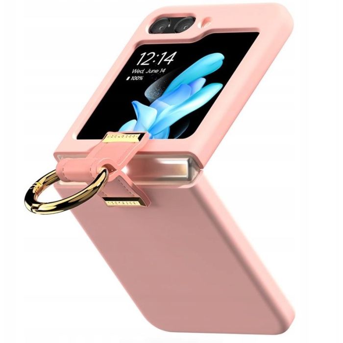 Obal Mercury Gold Ring Samsung Galaxy Z Flip7 5G F766 ružový