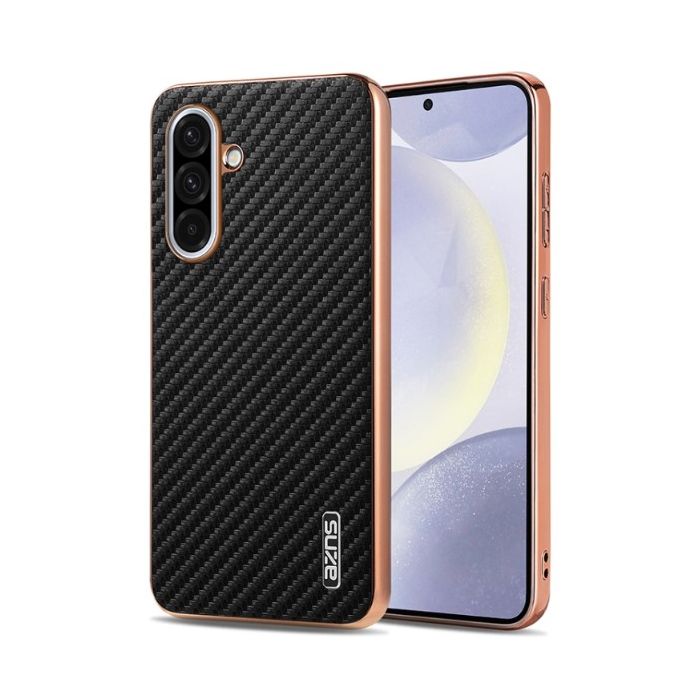 Obal Carbon Fiber AZNS Samsung Galaxy A36 5G A366/A56 5G A566 čierny