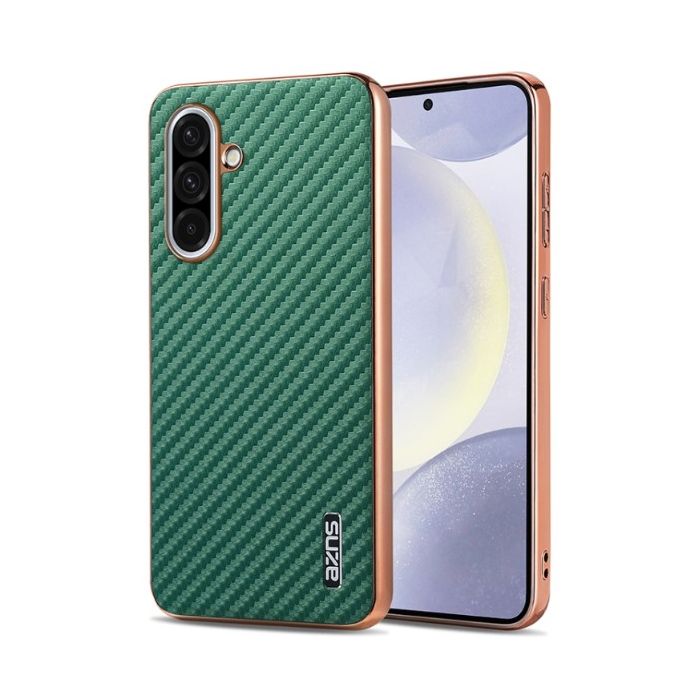 Obal Carbon Fiber AZNS Samsung Galaxy A36 5G A366/A56 5G A566 zelený