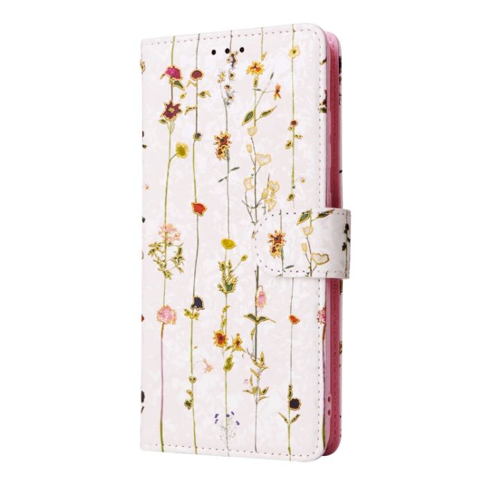 Obal Tech-protect Book Samsung Galaxy A52 4G A525/A52 5G A526/A52s A528 kvety 2