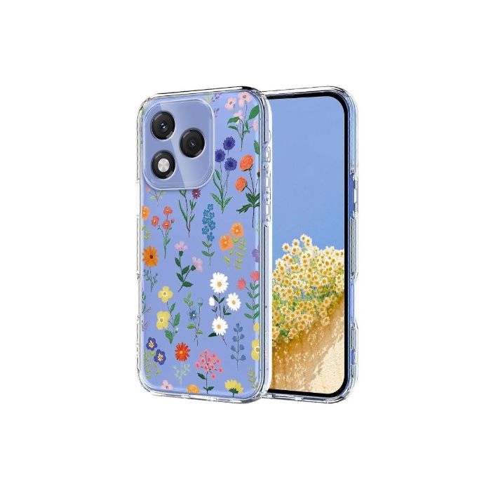 Obal Flower TPU Honor 400 Lite 5G kvety 2