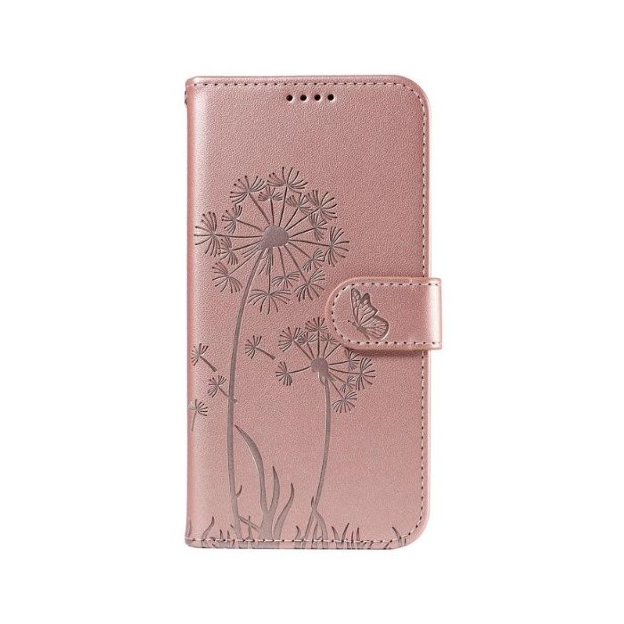 Obal Mezzo Book Xiaomi Redmi 15C púpavy ružovo-zlatý