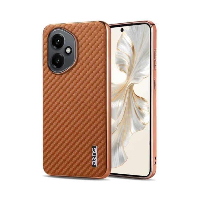 Obal Carbon Fiber AZNS Honor 400 5G hnedý