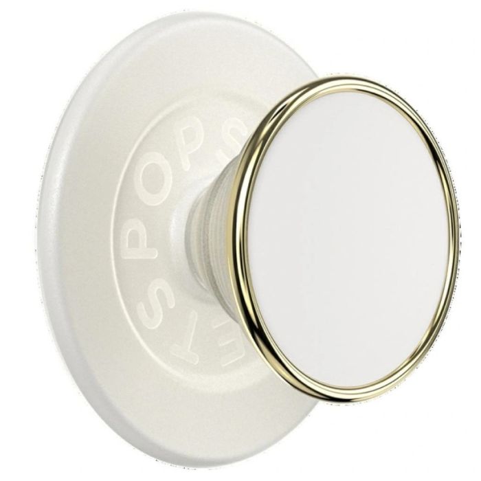 Popsockets Round Luxe Coconut Creme Enamel MagSafe 808938 beige