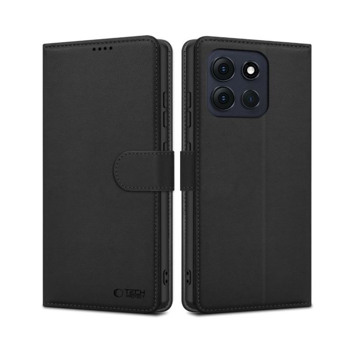 Obal Tech-Protect Wallet Motorola Moto G86 5G čierny