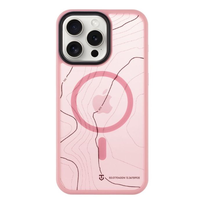 Obal Tactical MagForce Hyperstealth Sika Apple iPhone 15 Pro Max ružový