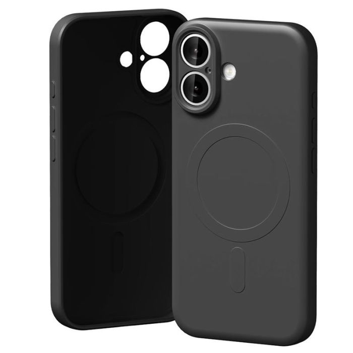 Obal Mercury SemiSilicone Magsafe Apple iPhone 17 čierny