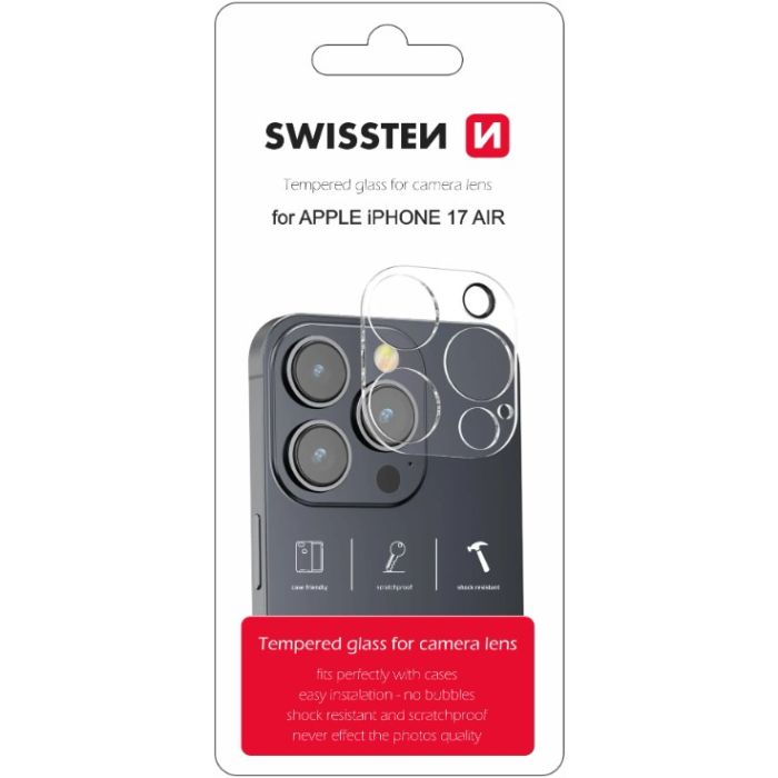 Ochranné sklo na fotoaparát SWISSTEN Apple iPhone 17 Air