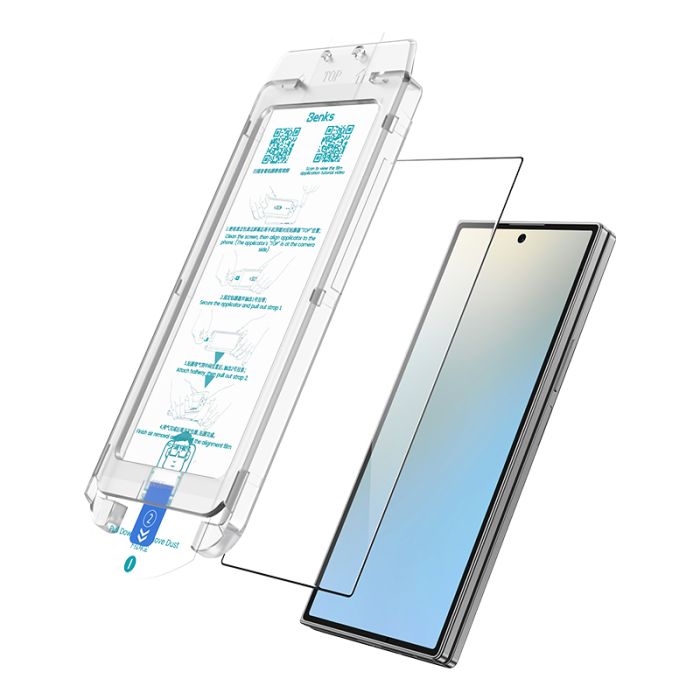 Ochranné sklo Benks Ultra Shield HD Samsung Galaxy Z Fold7 5G F966 čierne (predný displej)