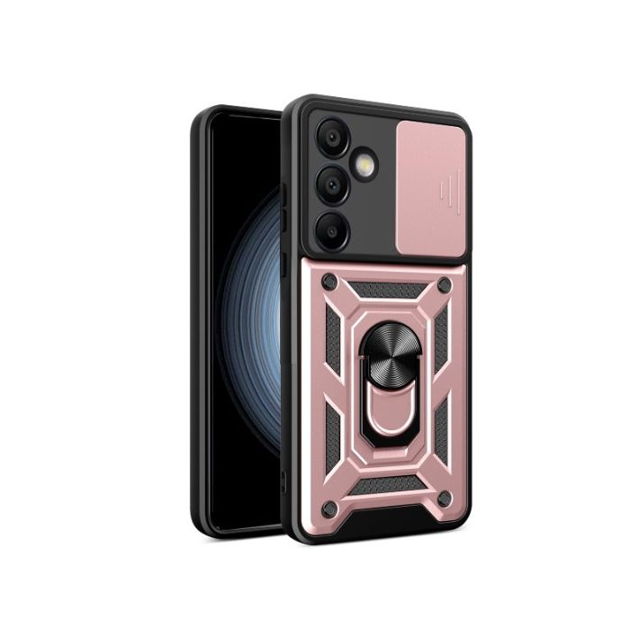 Obal Hybrid Armor Camshield Samsung Galaxy A36 5G A366/A56 5G A566 ružový