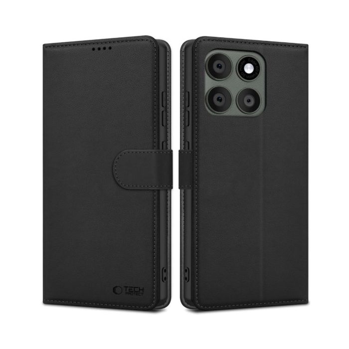 Obal Tech-Protect Wallet Motorola Edge 60 Pro 5G čierny