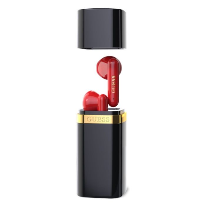 Guess Lipstick Shape TWS bezdrôtové slúchadlá GUTWST1LPSREK čierne