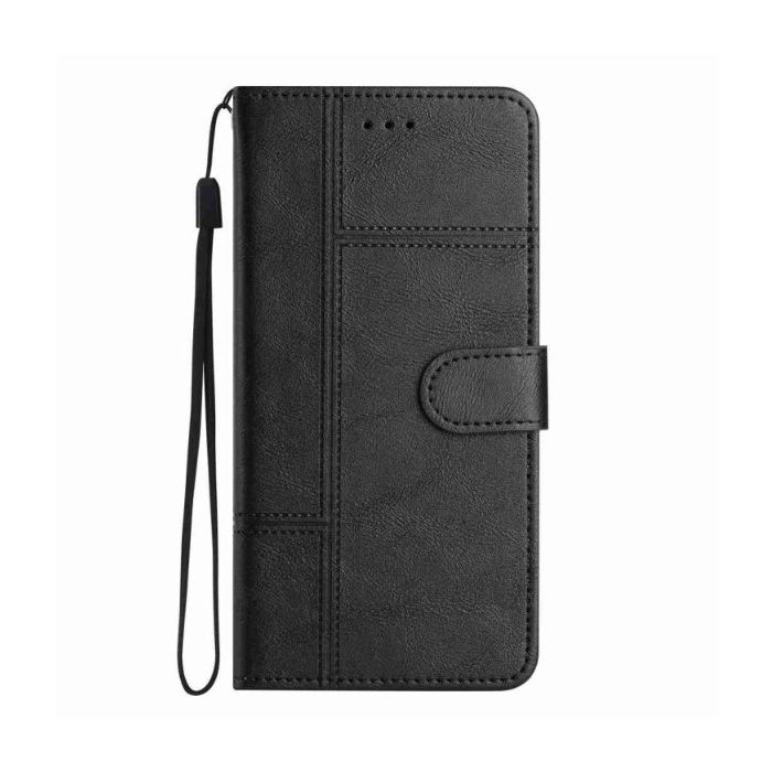 Obal Texture PU Book Xiaomi Redmi 15 4G/5G čierny