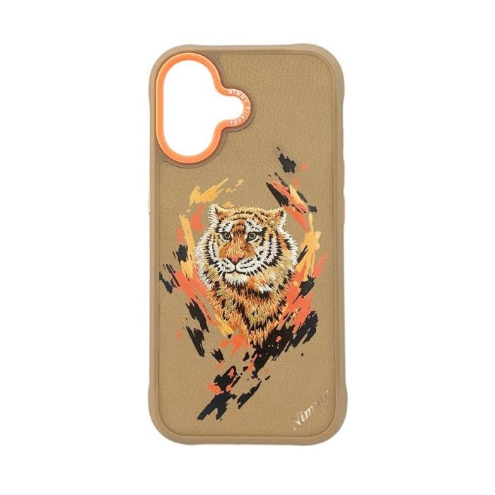 Obal Nimmy Tiger MagSafe Apple iPhone 17 hnedý