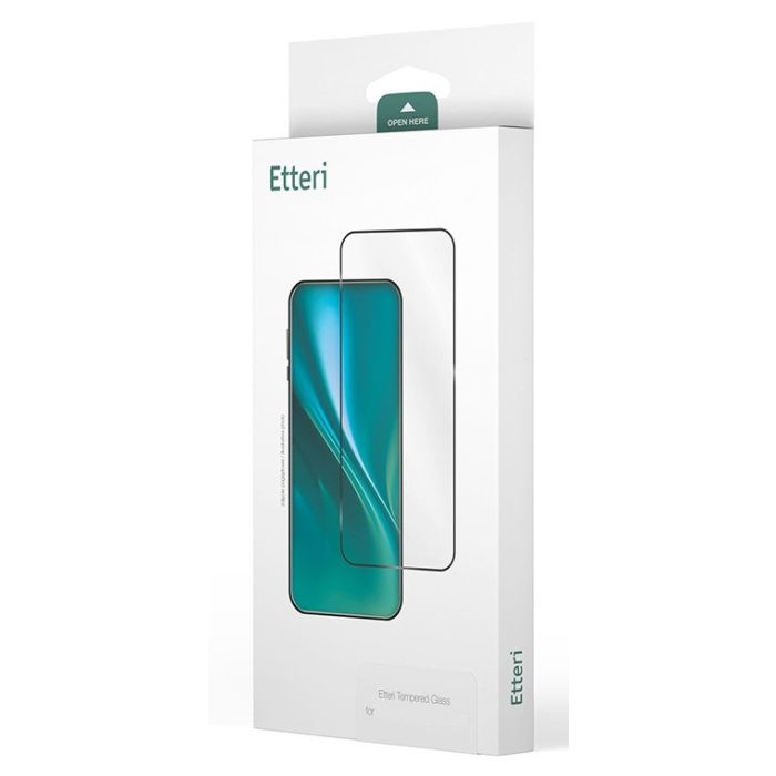 Ochranné sklo Etteri 9D Full Glue Premium Samsung Galaxy S25 FE 5G S731/A57 5G A576 čierne