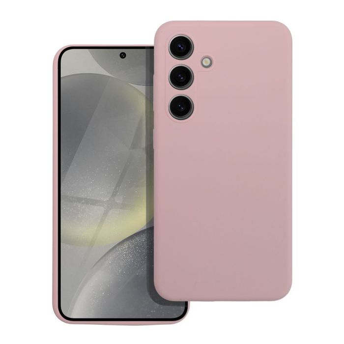 Obal SILICONE 2mm Samsung Galaxy A37 5G A376 svetlo-ružový