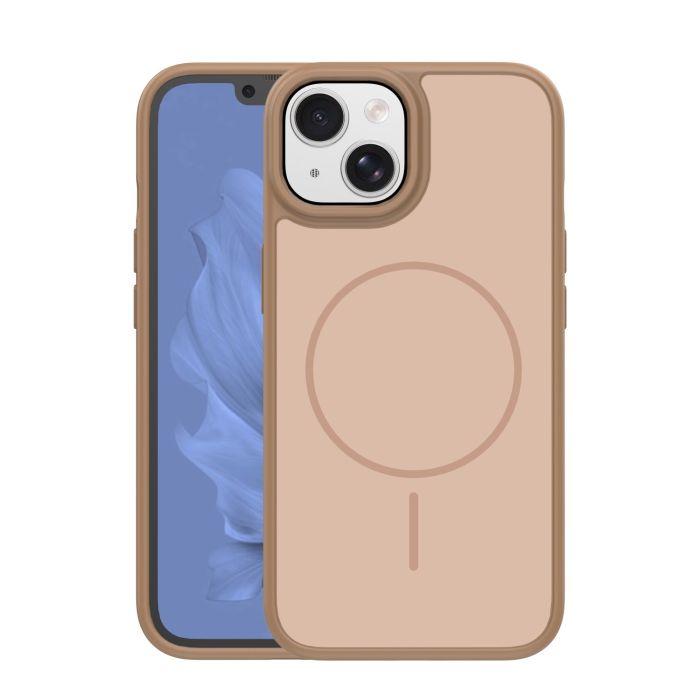 Frame Thin Magsafe TPU/TPC  iPhone 13 - hnedé