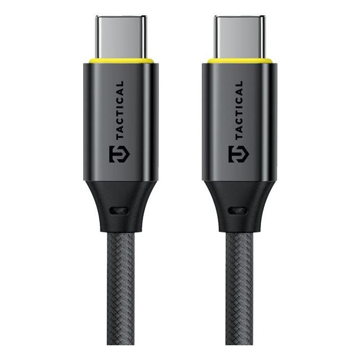 Tactical Fast Rope Aramid 2.0 USB-C/USB-C 30cm 100W šedý