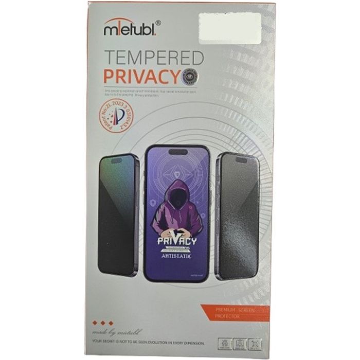 Ochranné sklo Mietubl 5D Privacy/Antispy Samsung Galaxy S22 5G S901/S23 5G S911 čierne